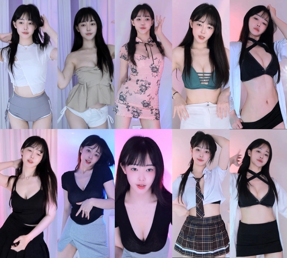 AfreecaTv韩国BJ恩菲精选舞蹈合集素材分享