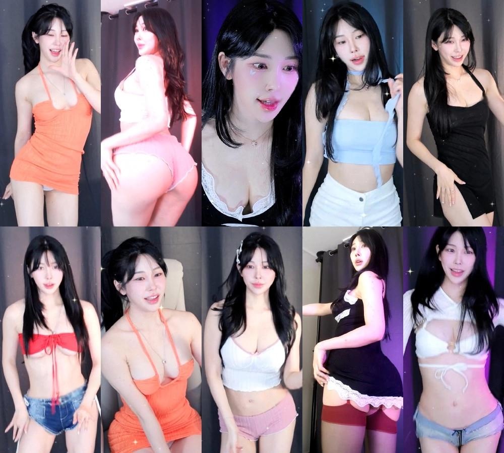AfreecaTv韩国BJ绮丽24年10月精选舞蹈合集超劲爆