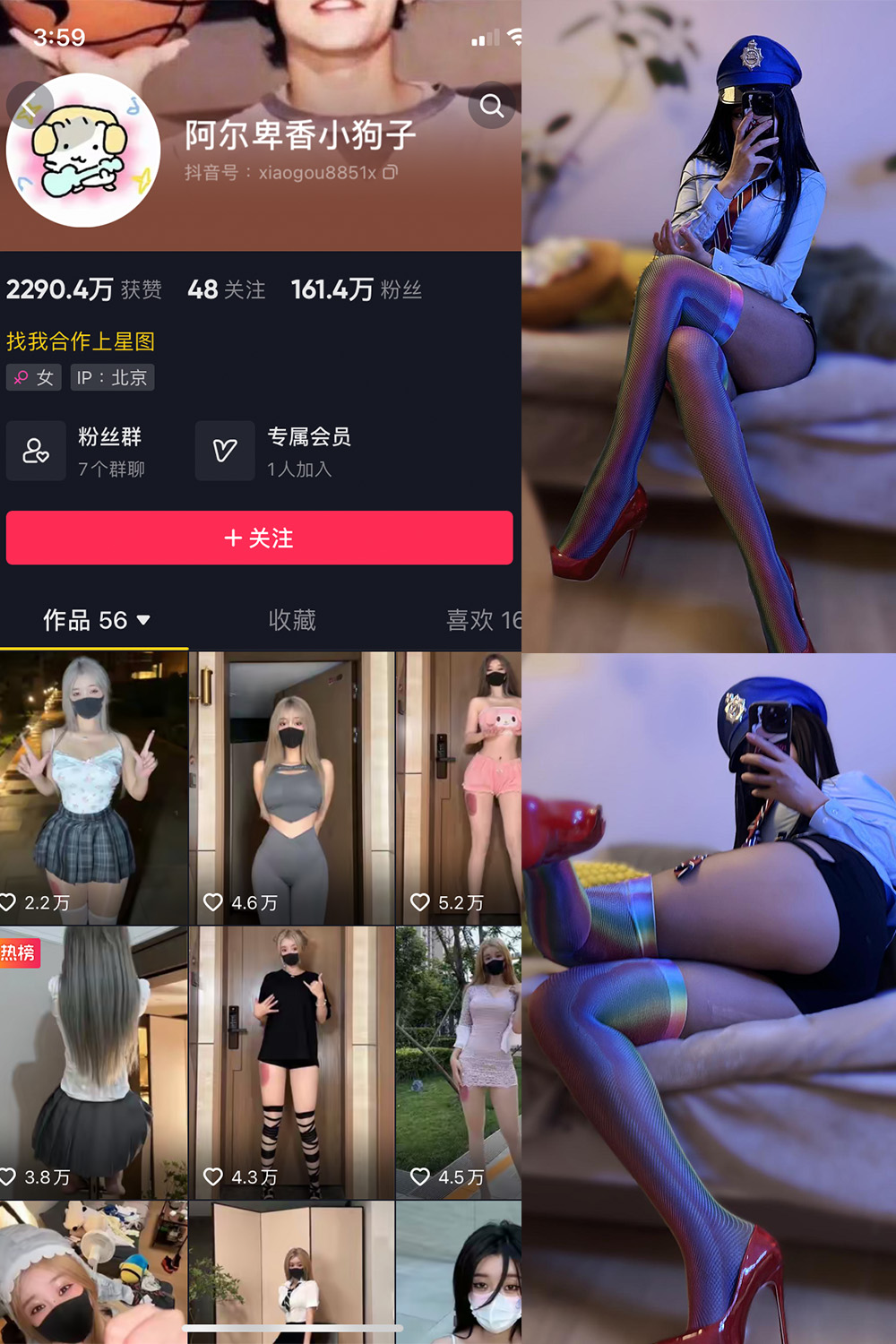 抖音博主 阿尔卑香小狗子 微密圈作品  NO.031期 【19P】最新至：2023.10.11