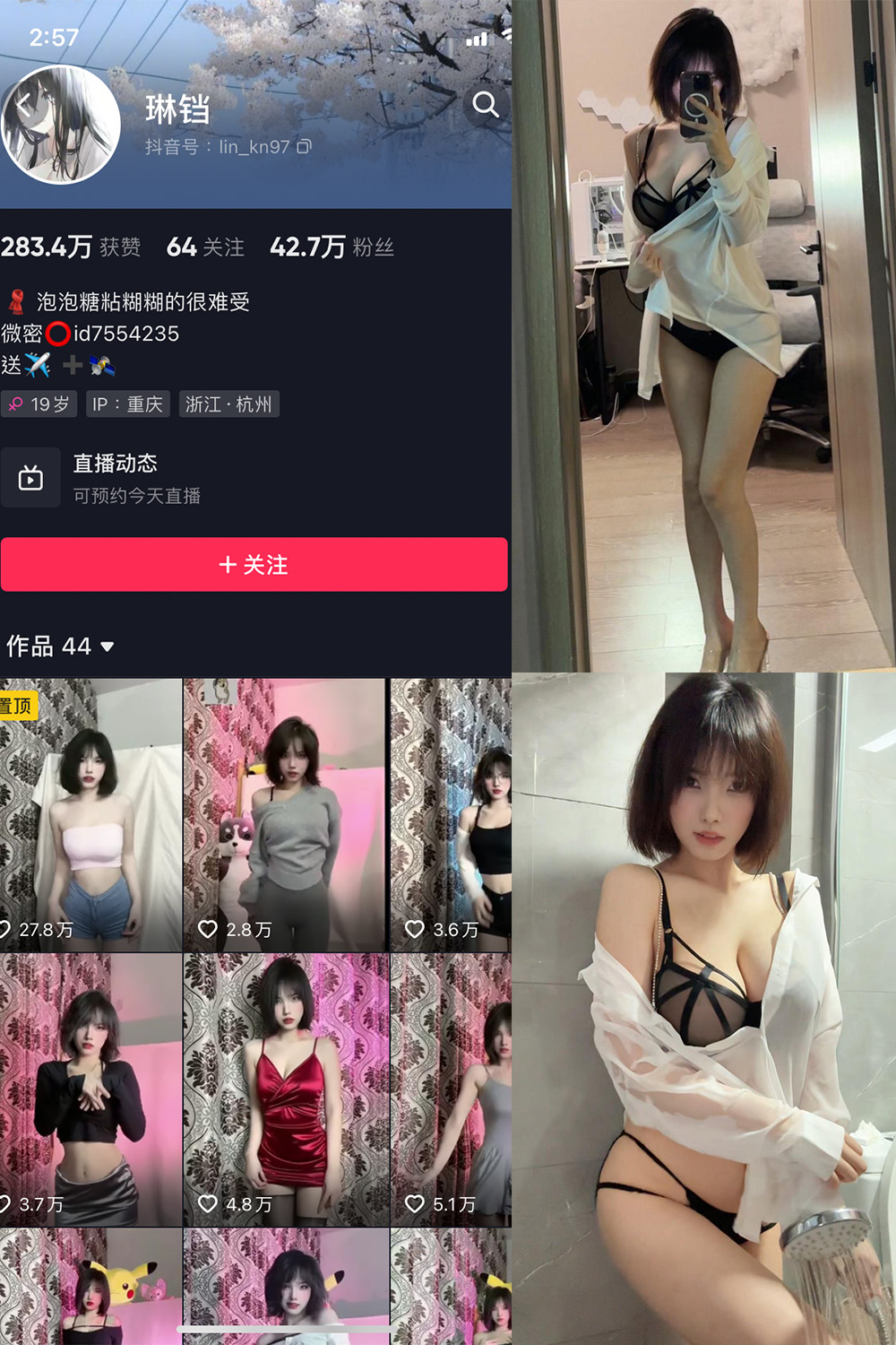 抖音博主 琳铛 微密圈作品  NO.035期 【12P1V】最新至：2023.9.10