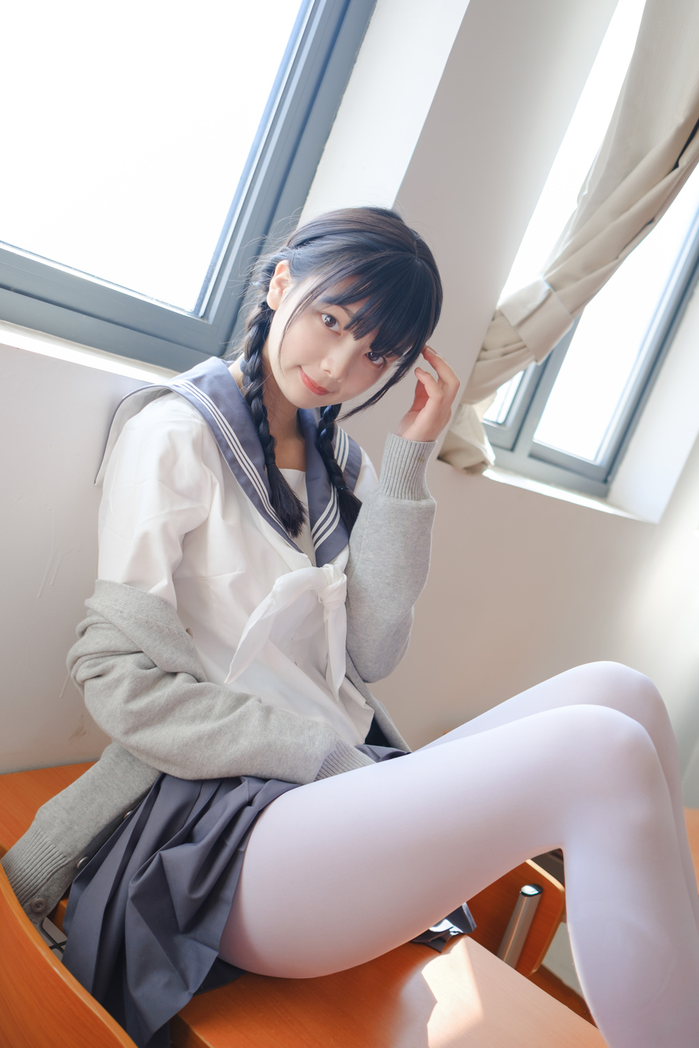 稚乖画册 晴空-03 【71P1V】春季JK制服 稚乖画册 第3张
