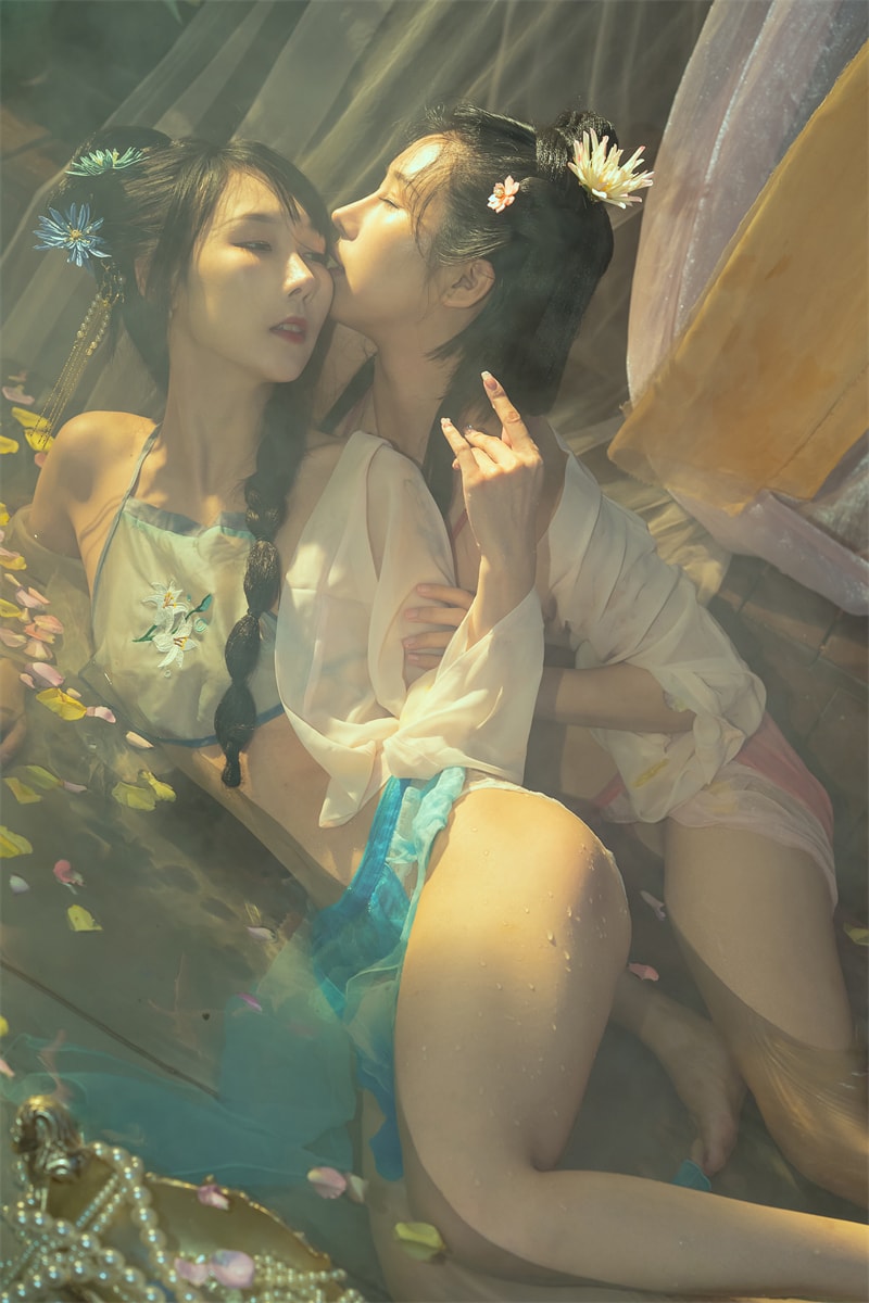 图片[6]-云溪溪是谁？观赏岛田云溪&奶桃在水池边嬉戏！-女主档案