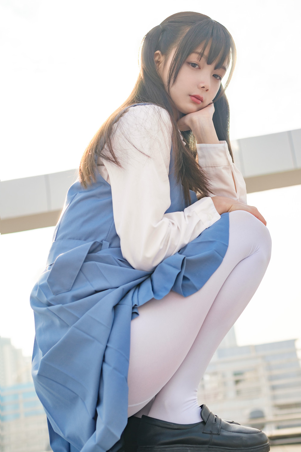 稚乖画册 晴空-06【77P】赤西夜夜 JK双马尾 稚乖画册 第3张