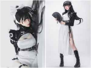 cosplay元素_优雅的女仆装