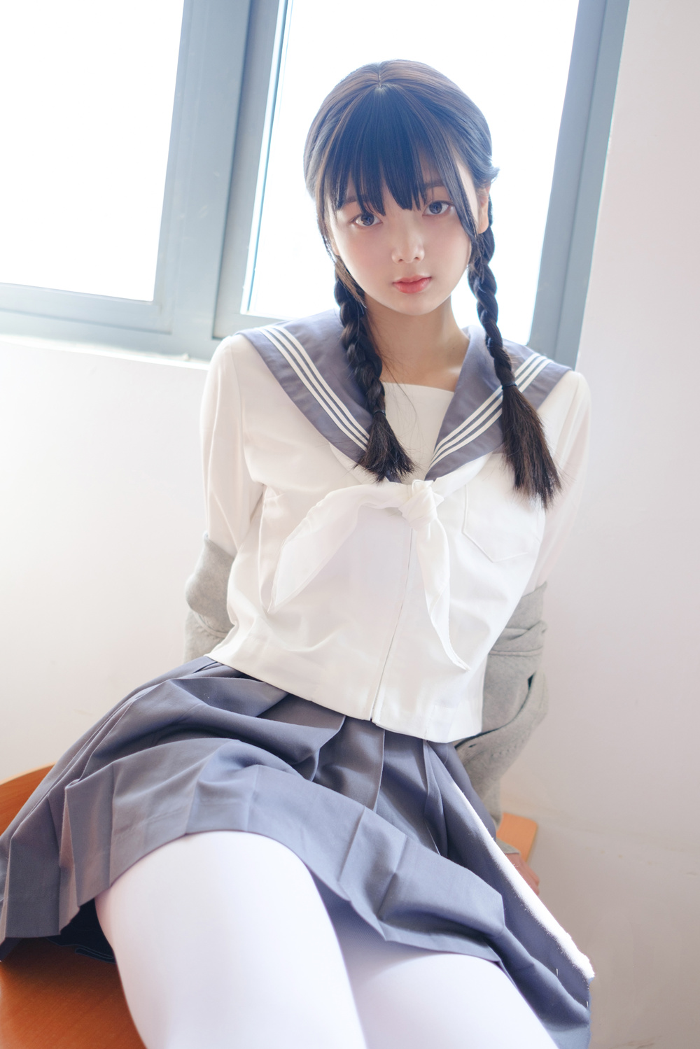 稚乖画册 晴空-03 【71P1V】春季JK制服 稚乖画册 第1张